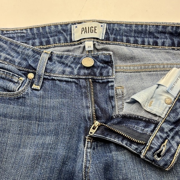 Paige Skyline Ankle Peg Skinny Mid Rise Size 25 - Picture 16 of 16